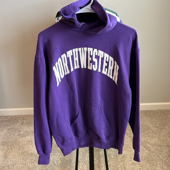 Sweaters - Purple North Western Hoodie